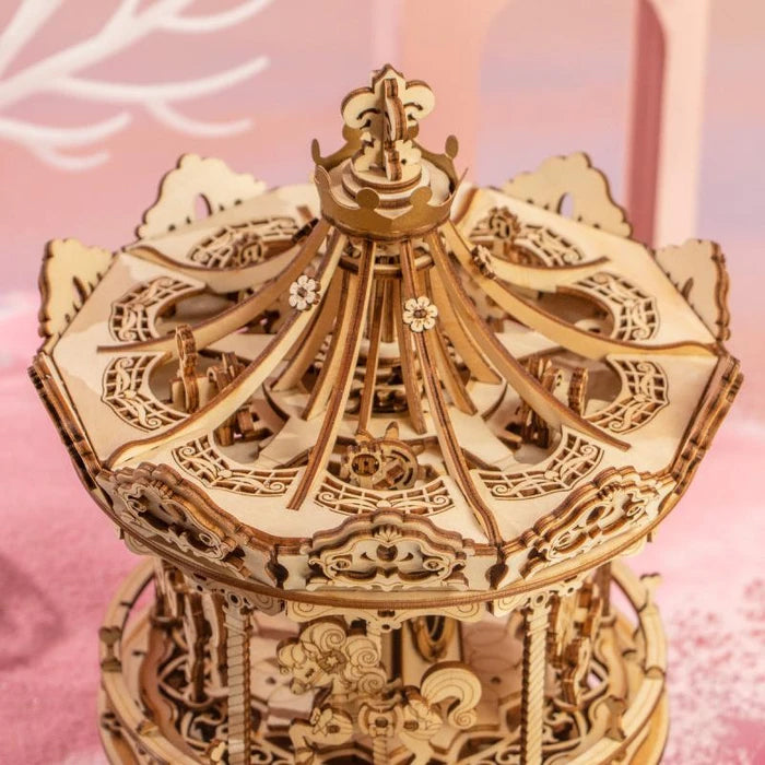 Romantic Carousel Music Box - Brain Spice