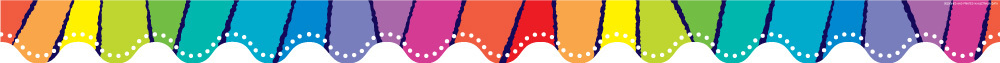 Stripes - Scalloped Border - Brain Spice
