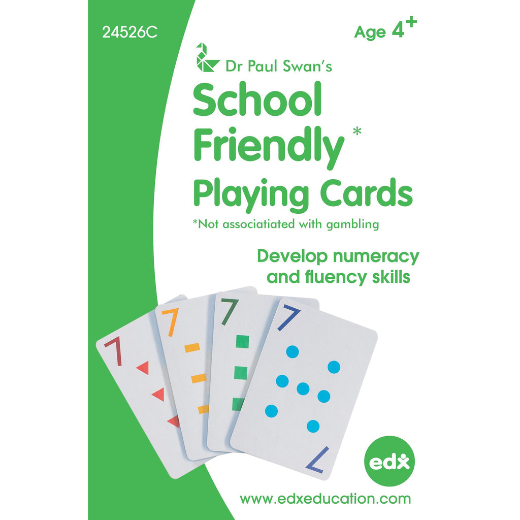 School Friendly Playing Cards - Brain Spice