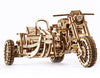 Scrambler UGR-10 with Sidecar - uGears - Brain Spice