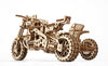 Scrambler UGR-10 with Sidecar - uGears - Brain Spice