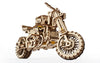 Scrambler UGR-10 with Sidecar - uGears - Brain Spice