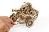 Scrambler UGR-10 with Sidecar - uGears - Brain Spice