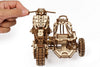 Scrambler UGR-10 with Sidecar - uGears - Brain Spice