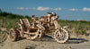 Scrambler UGR-10 with Sidecar - uGears - Brain Spice