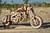 Scrambler UGR-10 with Sidecar - uGears - Brain Spice
