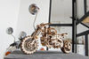 Scrambler UGR-10 with Sidecar - uGears - Brain Spice