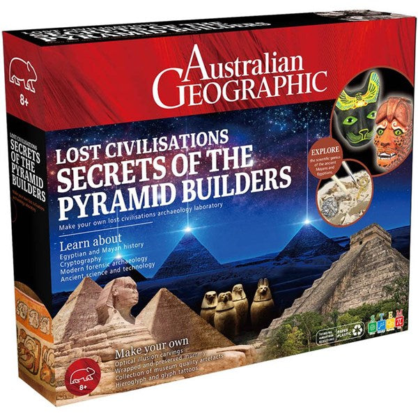 Secrets of the Pyramid Builders - Lost Civilisations - Brain Spice