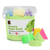 Sensory Sand 600g Tub - with 6 Moulds - Brain Spice