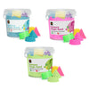 Sensory Sand 600g Tub - with 6 Moulds - Brain Spice