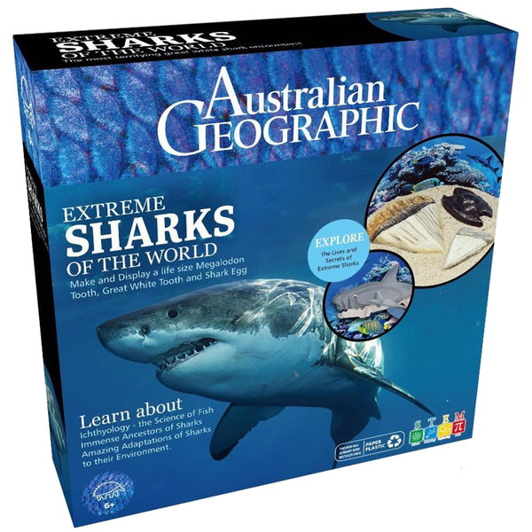 Sharks - Australian Geographic - Brain Spice