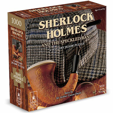 Sherlock Holmes - A Mystery Jigsaw Puzzle - 1000pc - Brain Spice