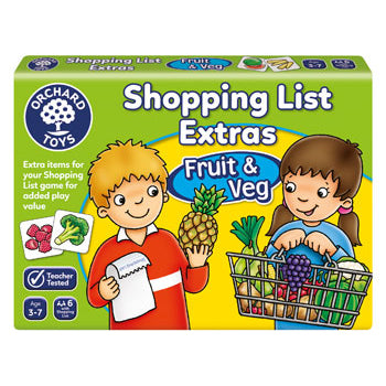 Fruit and Veges - Shopping List Booster Pack - Brain Spice