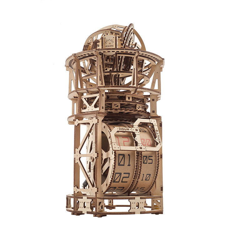 Sky Watcher Tourbillon Table Clock - uGears - Brain Spice