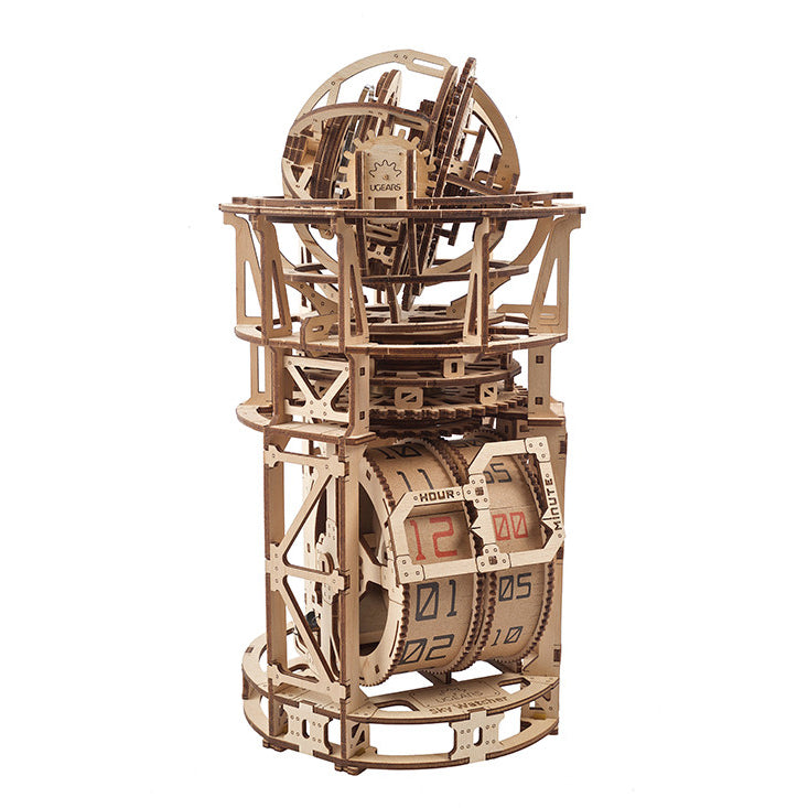 Sky Watcher Tourbillon Table Clock - uGears - Brain Spice