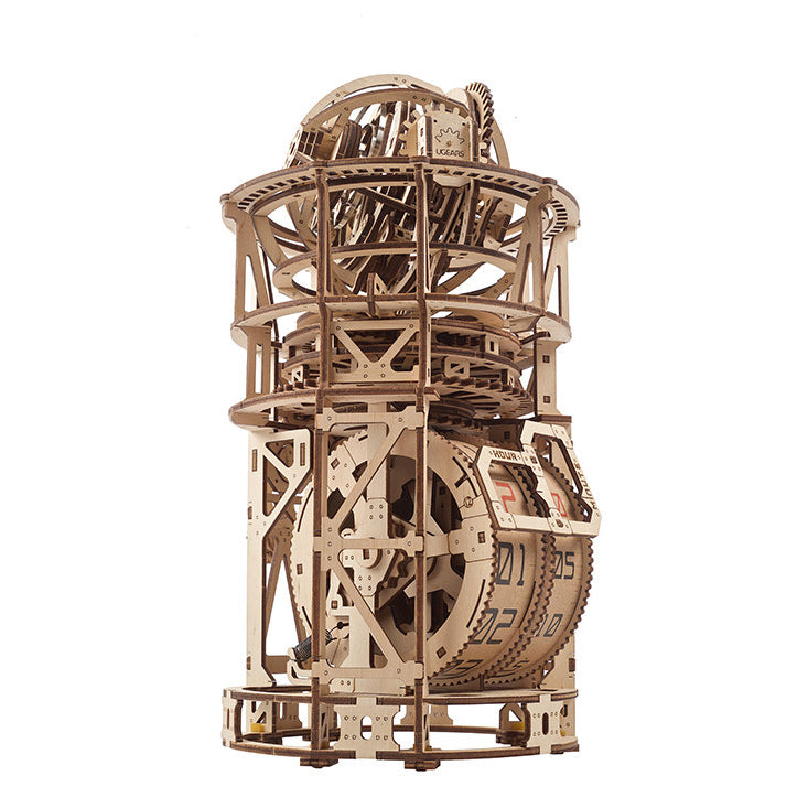Sky Watcher Tourbillon Table Clock - uGears - Brain Spice