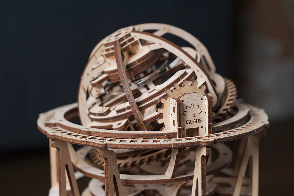 Sky Watcher Tourbillon Table Clock - uGears - Brain Spice