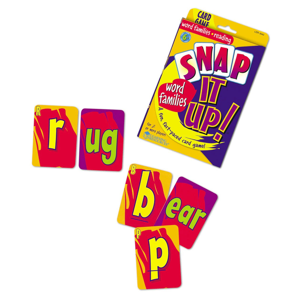 Snap It Up Phonics and Reading Game - Brain Spice