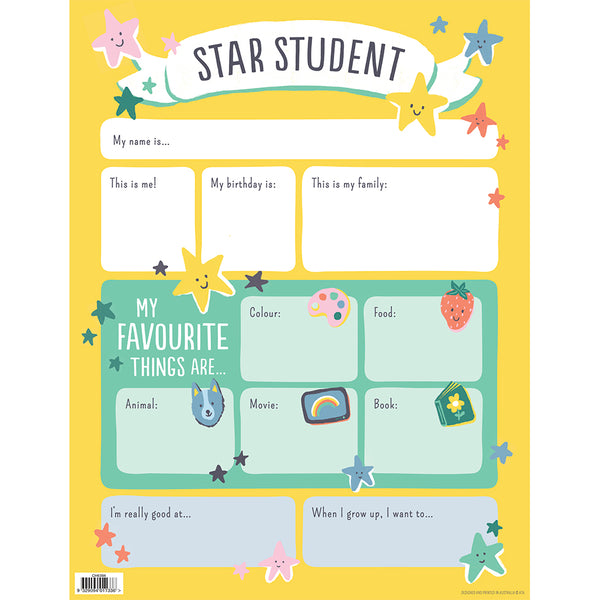 Star Student Chart - Brain Spice