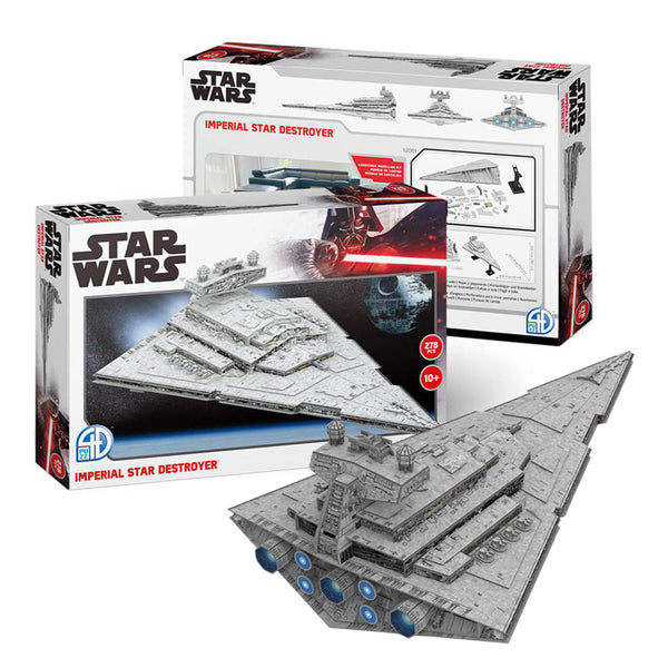 Star Wars Imperial Star Destroyer - 3D Card Construction - 278pc - Brain Spice