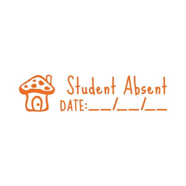 Student Absent - Teachers Stamp - Brain Spice