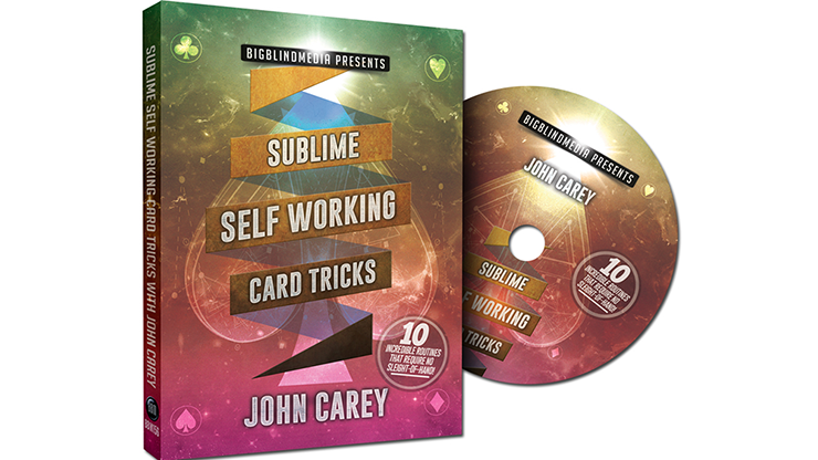 Sublime Self Working Card Tricks - by John Carey - Brain Spice
