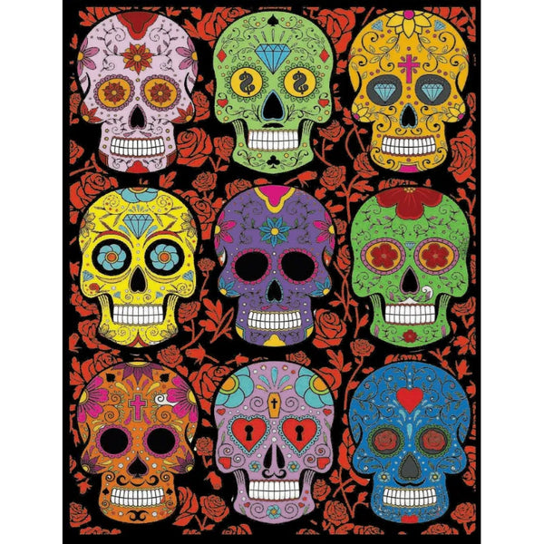 Sugar Skull - Large Poster - Brain Spice