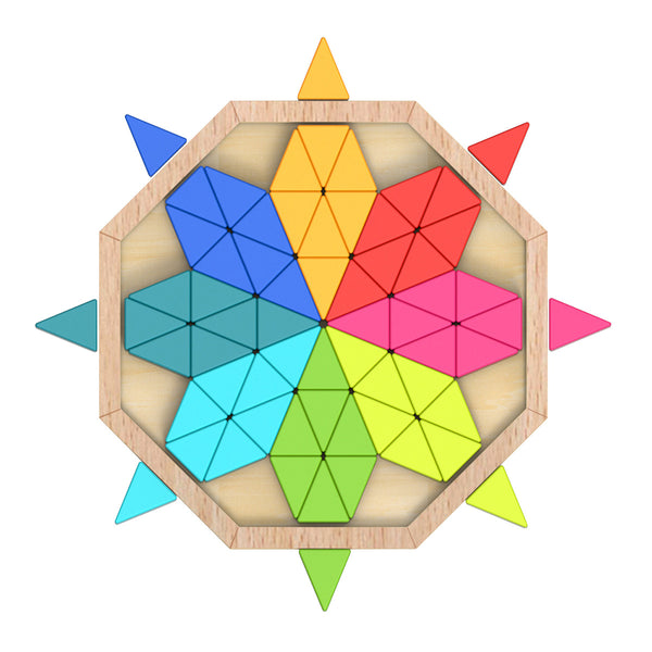 Octagon Puzzle - Brain Spice