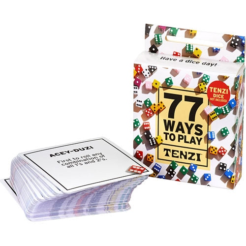 Tenzi 77 Ways to Play Card Pack - Brain Spice