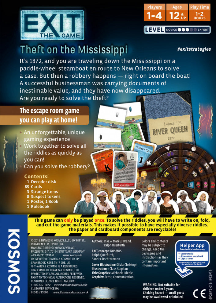 Exit The Game - Theft on the Mississippi - Brain Spice