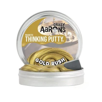 Thinking Putty - Gold Rush - Super Magnetics - Brain Spice