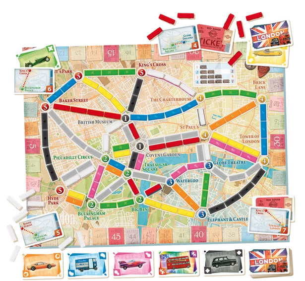 Ticket to Ride - London - Brain Spice