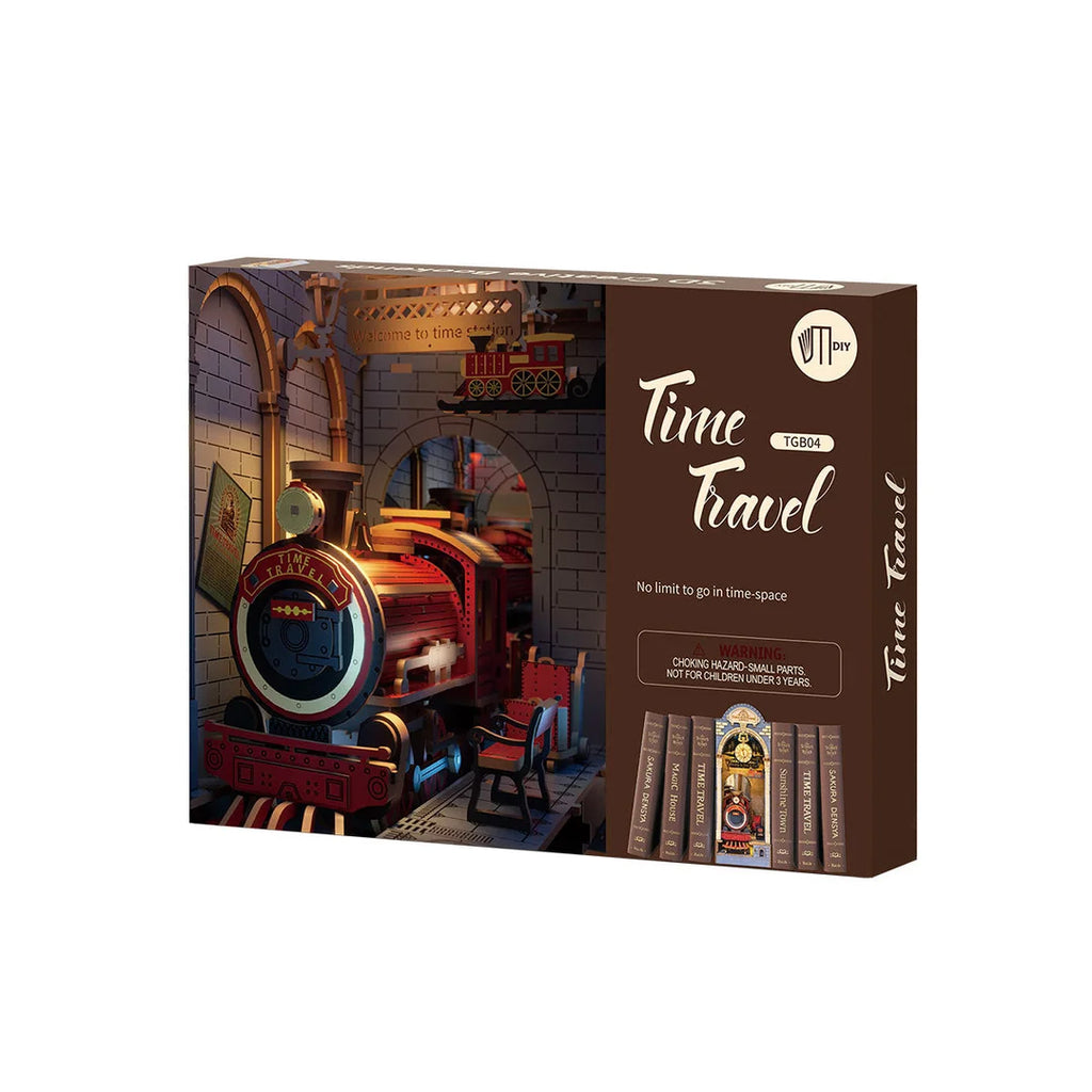 Time Travel - DIY Bookends Kit - ROKR - Brain Spice