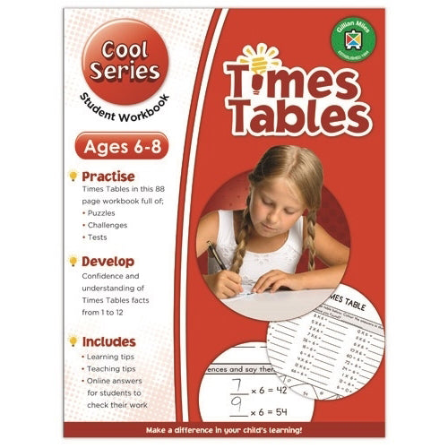 Times Tables - Cool Series - Brain Spice
