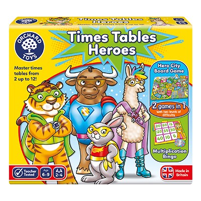 Times Tables Heroes - Brain Spice