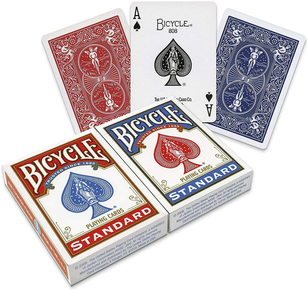 Playing Cards - Bicycle Poker Deck - Standard Rider Back - Brain Spice