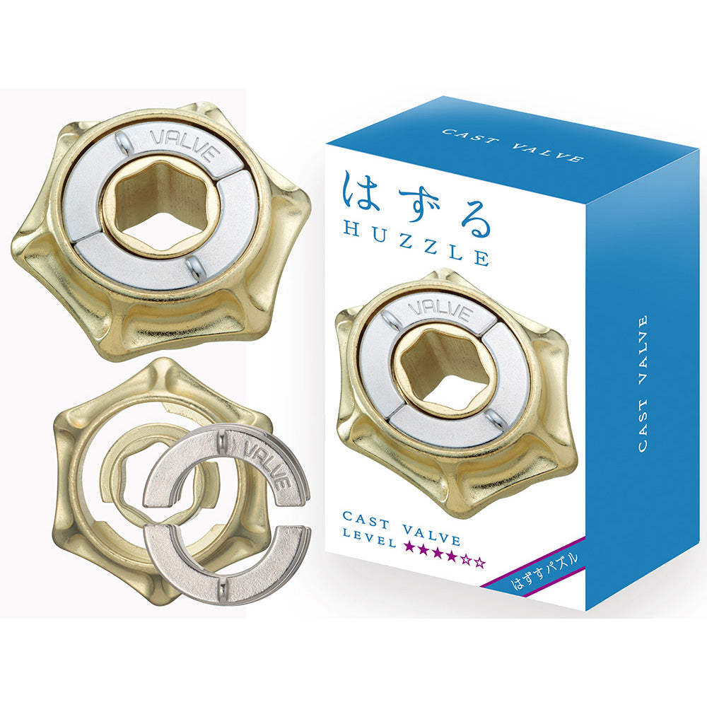Valve L4 - Huzzle Cast Puzzle - Brain Spice