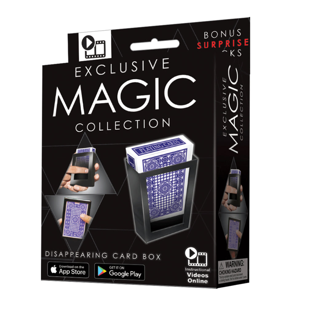 Vanishing Card Box - Exclusive Pocket Magic - Brain Spice