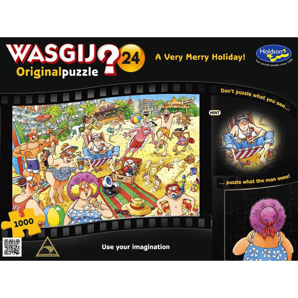 Very Merry Holiday - Wasgij - 1000pc - Brain Spice