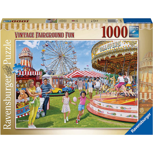 Vintage Fairground Fun - Jigsaw 1000pc - Brain Spice