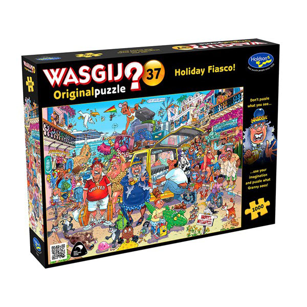 Wasgij 37 Holiday Fiasco - Wasgij - 1000 pc - Brain Spice