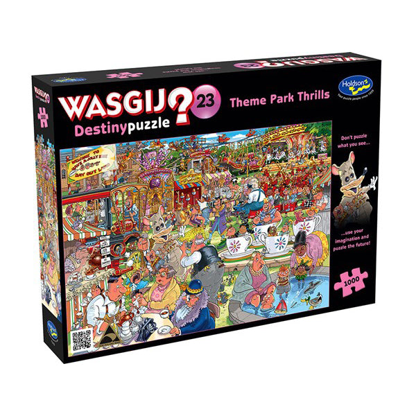 Destiny 23 Theme Park Thrills - Wasgij - 1000pc - Brain Spice