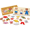 Wooden Bear Family Dress Up - 45pc - Brain Spice