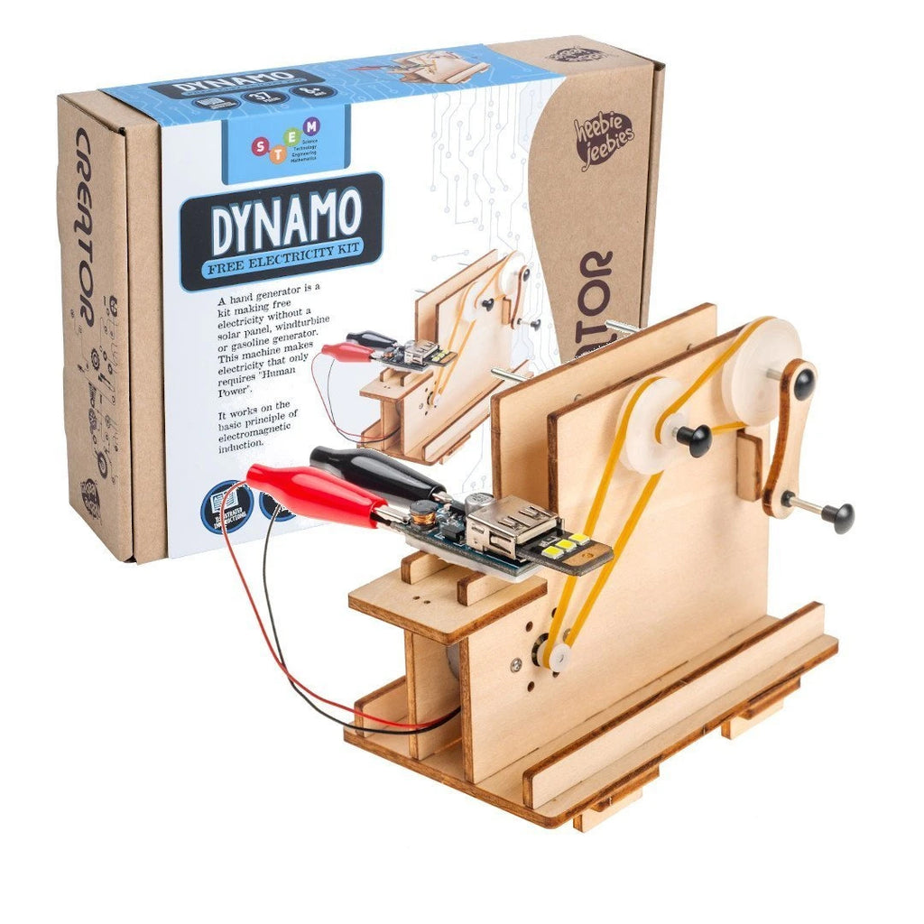 Wooden Dynamo Kit - Brain Spice