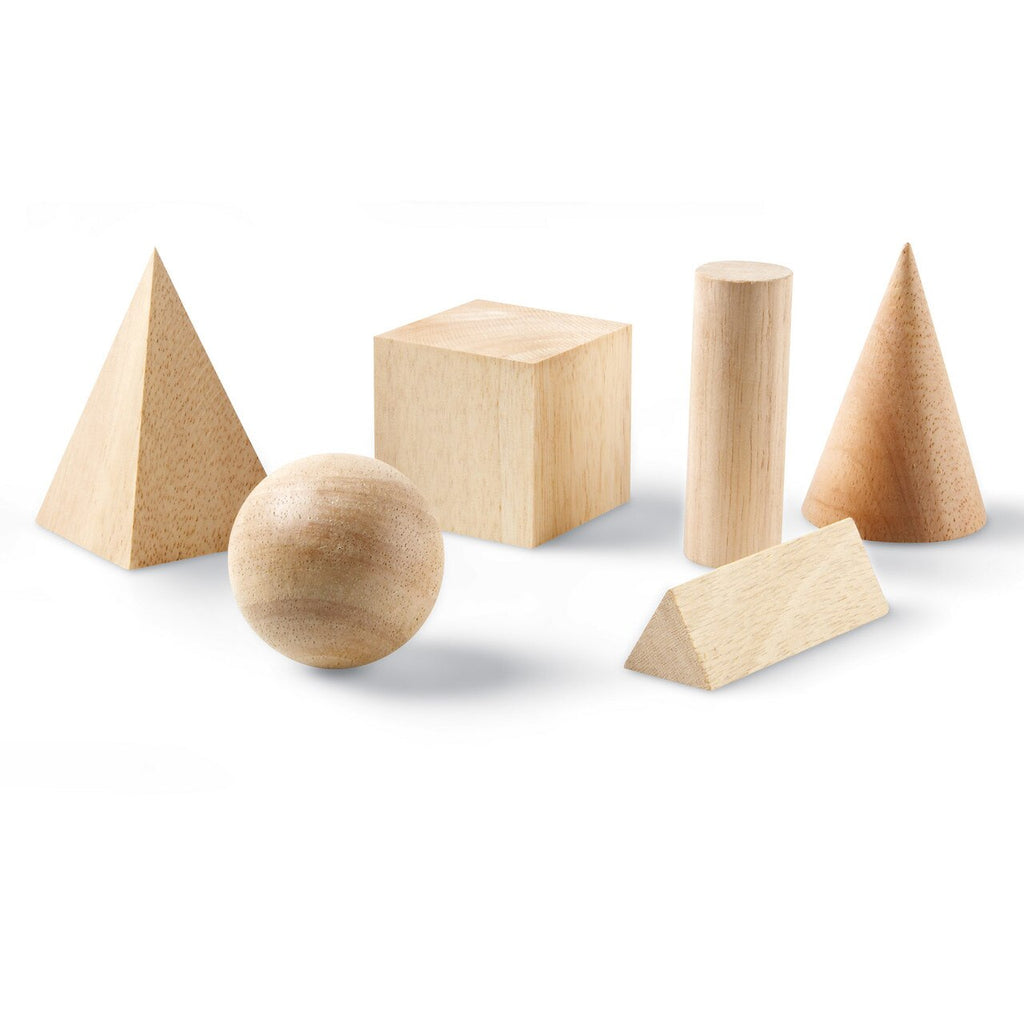 Wooden Geometric Solids - Brain Spice