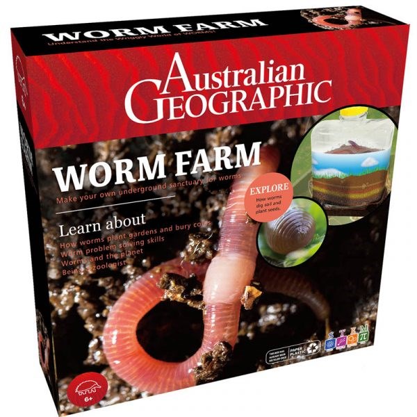 Worm Farm - Australian Geographic - Brain Spice