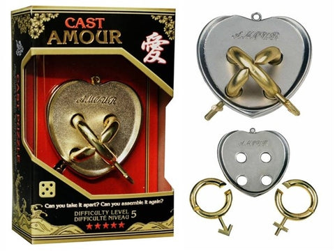 Amour L5 - Huzzle Cast Puzzle - Brain Spice