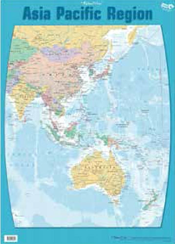 Asia Pacific Region Map - Brain Spice