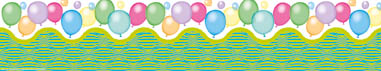 Balloons - Pop Apart Border - Brain Spice