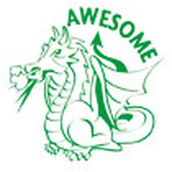 Awesome Dragon - Merit Stamp - Brain Spice